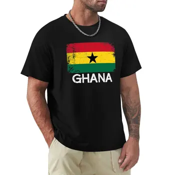 Дизайн флага Ганы | Винтажная подарочная футболка 